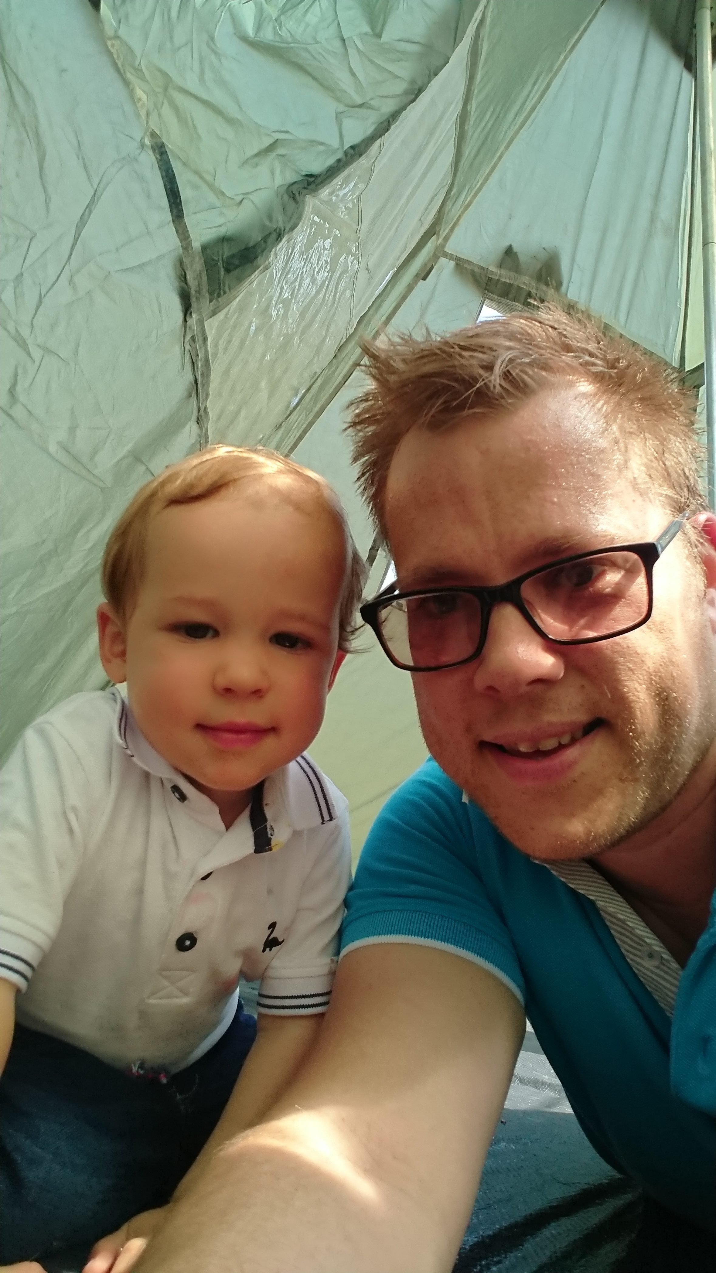 Lad’s & Dad’s camping trip