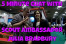5 Minute Chat with Scout Ambassador Julia Bradbury