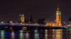 London Bridge at night 