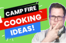 What do Scout Leaders cook on a campfire?