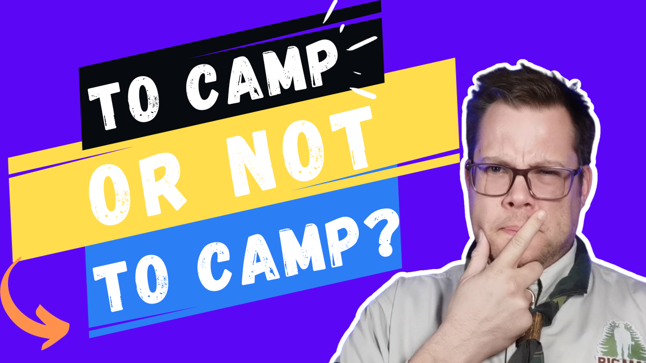 Is it okay to go camping during school term?