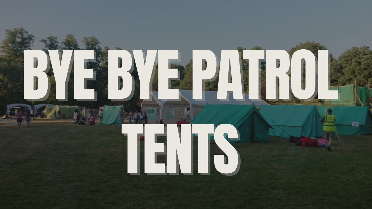 I’m Getting Rid of the Group Scout Tents