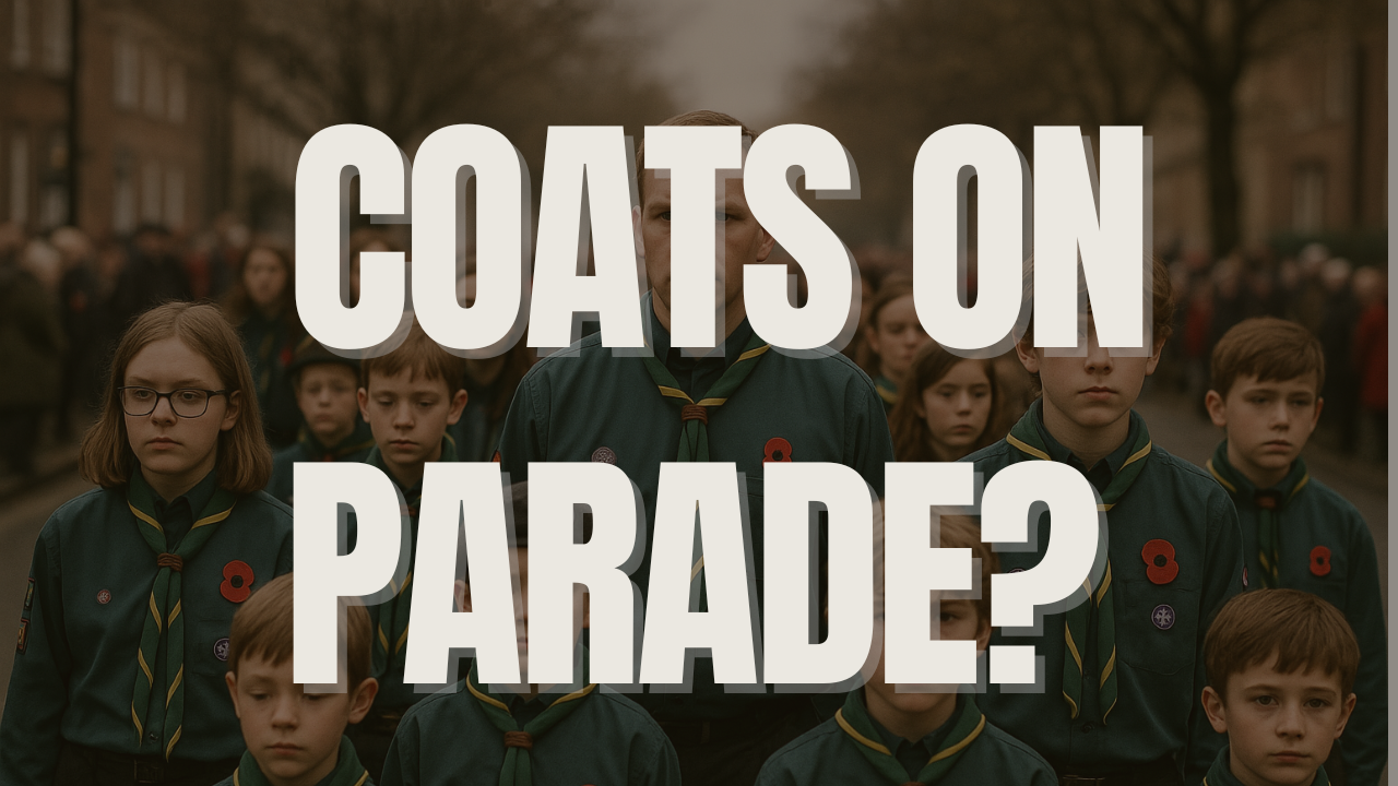 Your First Remembrance Parade: The Great Coat Debate